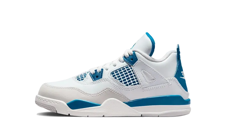 Air Jordan 4 Retro Azul Militar (2024) Niño (PS)