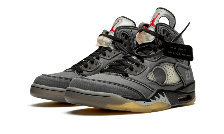 Air Jordan 5 Retro Off-White Black - CT8480 001