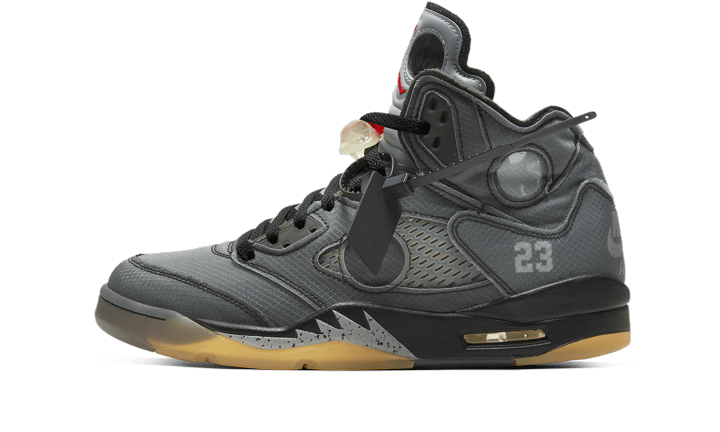 Air Jordan 5 Retro Off-White Black - CT8480 001