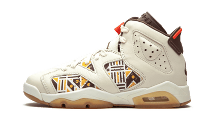 Air Jordan 6 Retro Quai 54 Sail Brown (2020) - CZ6506-100