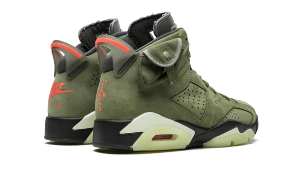Air Jordan 6 Travis Scott Medio Oliva - CN1084-200