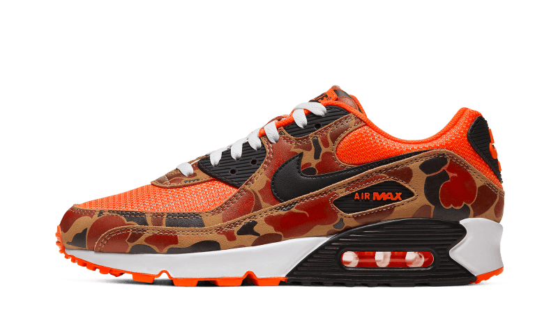 Nike Air Max 90 Orange Duck Camo - CW4039-800