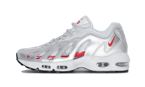 Air Max 96 Metallic Silver Supreme