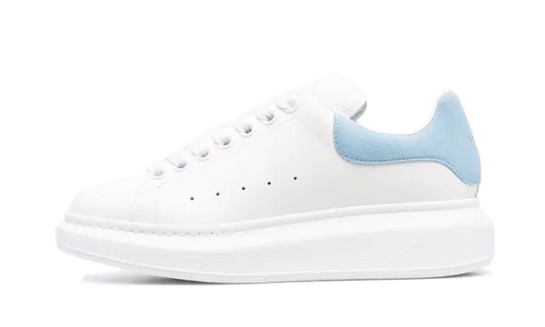 Alexander McQueen Oversized White Powder Blue