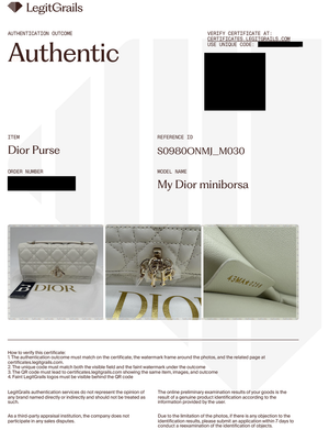 My Dior miniborsa