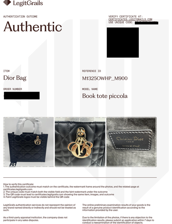 Dior Book Tote borsa piccola
