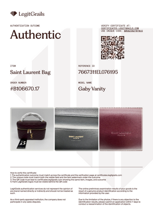 Gaby Vanity Medium in pelle di agnello