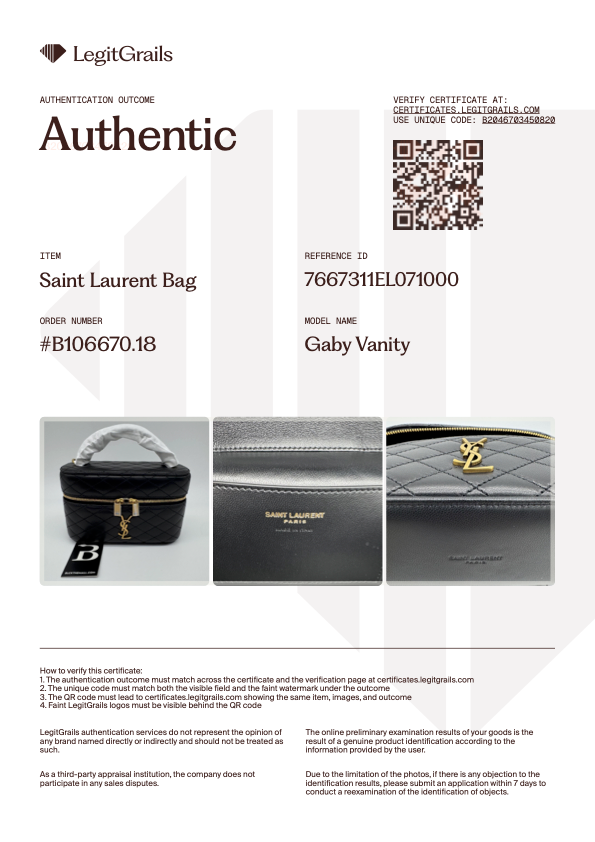 Gaby Vanity in pelle di agnello