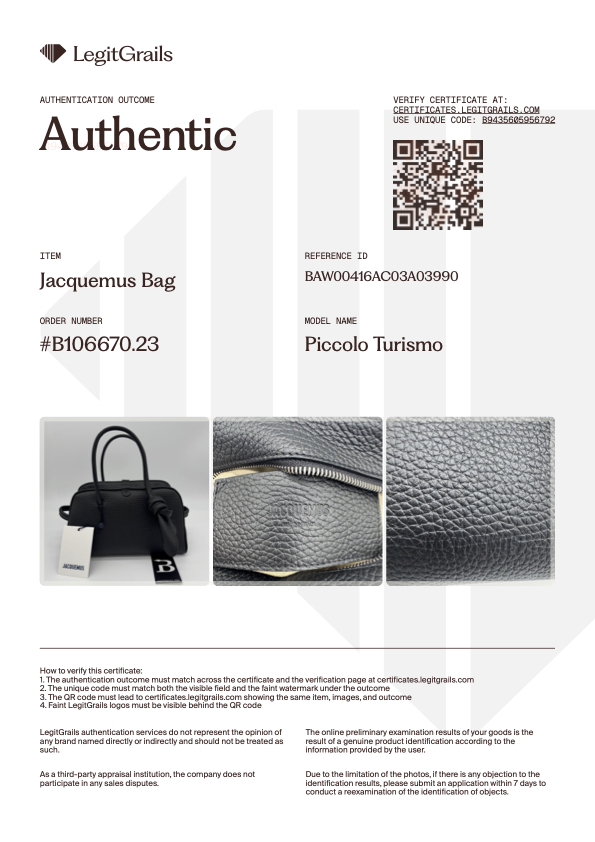 Piccolo Turismo Black