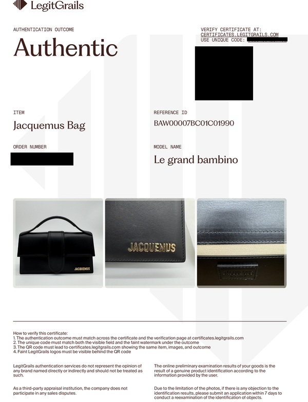 Grand Bambino Black / Gold