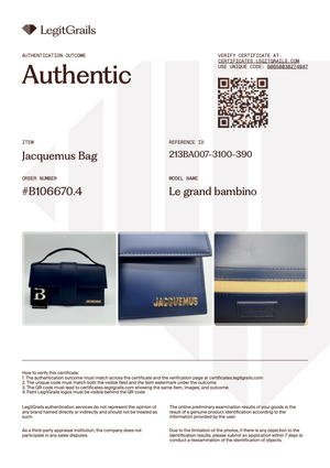 Grand Bambino Dark Navy