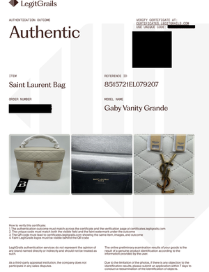 Gaby Vanity Grande in pelle di agnello