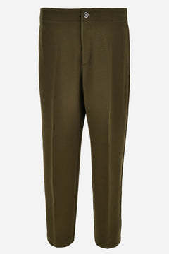Jogger Pant In Double Splittable Bistretch Wool Fabric