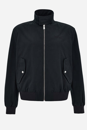 Blouson In Military Japanese Cotton Fabric-Versace Embroidery