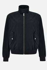 Blouson In Military Japanese Cotton Fabric-Versace Embroidery