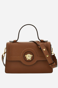 La Medusa Small Top Handle In Grainy Calf Leather