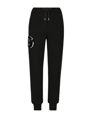 JOGGING PANTS WITH DG LOGO PATCH