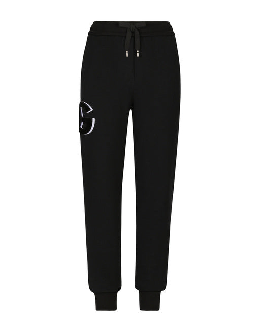 JOGGING PANTS WITH DG LOGO PATCH