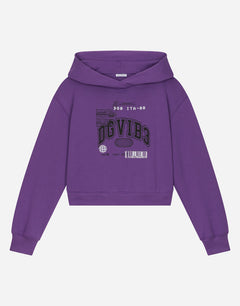 JERSEY HOODIE WITH DGVIB3 LOGO