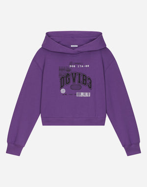 JERSEY HOODIE WITH DGVIB3 LOGO