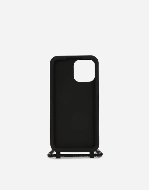 RUBBER IPHONE 13 PRO MAX COVER WITH EMBOSSED LOGO