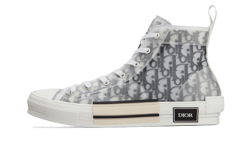 Dior B23 Sneaker Haute Tissu Oblique