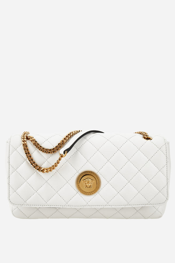 Icon Md Shoulder Bag In Quilted Lamb Leather