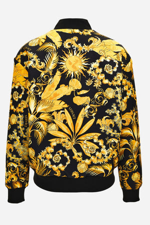 Blouson In Twill Poly Print Barocco Palm Allover