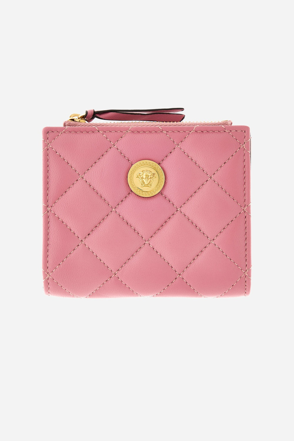 Icon Wallet In Quilted Lamb Leather