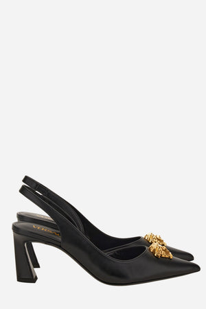 La Medusa Sling Back  In Calf Leather
