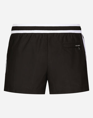 SHORT SWIM TRUNKS WITH DG PATCH