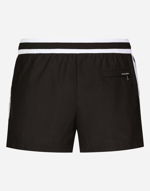 SHORT SWIM TRUNKS WITH DG PATCH