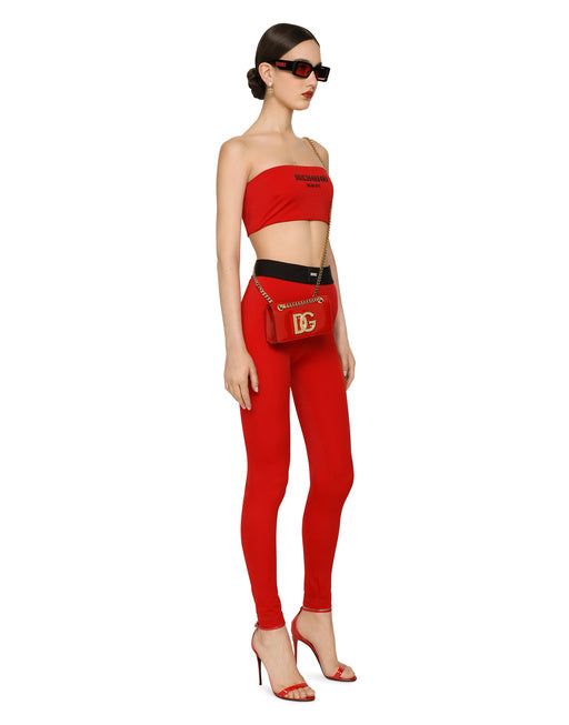 SPANDEX JERSEY BANDEAU TOP DGVIB3