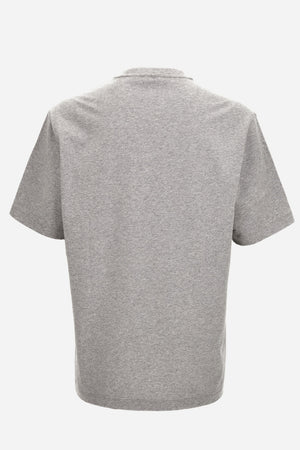 T-Shirt In Jersey Fabric-Stripe Versace Print