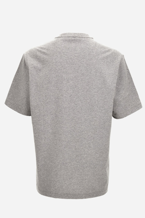 T-Shirt In Jersey Fabric-Stripe Versace Print