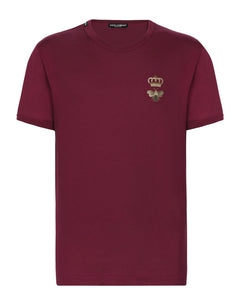 COTTON T-SHIRT WITH EMBROIDERY