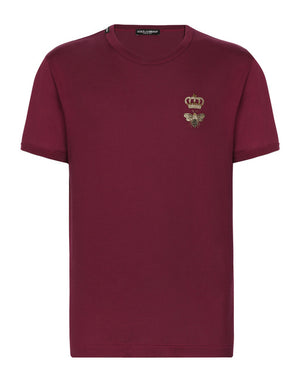 COTTON T-SHIRT WITH EMBROIDERY