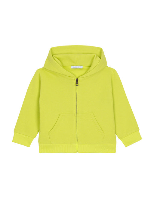 HOODIE WITH EMBOSSED MAXI-LOGO