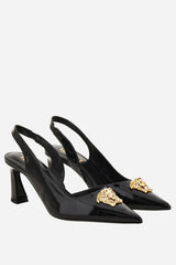 La Medusa Sling Back  In Patent Leather