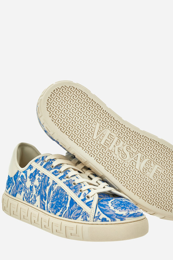 La Greca Sneaker In Fabric- Responsible Fabric