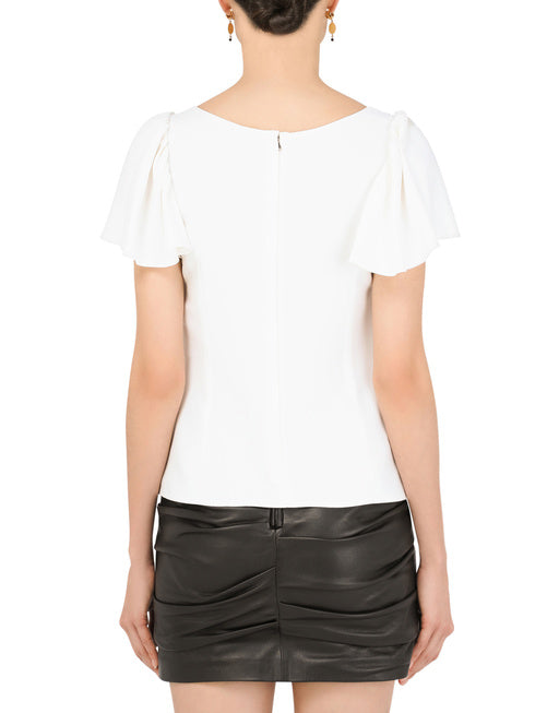 SHORT-SLEEVED CADY TOP