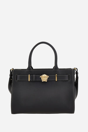 La Medusa Large Tote In Grainy Calf Leather
