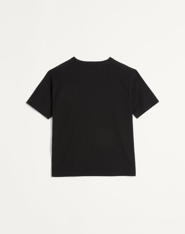 T-Shirt In Cotone Con Stampa Chez Valentino