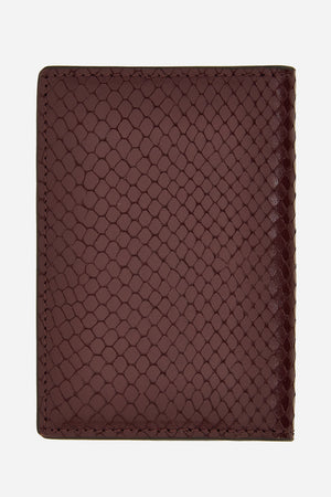 Icon Card Case In Printed Ayers Calf Leather