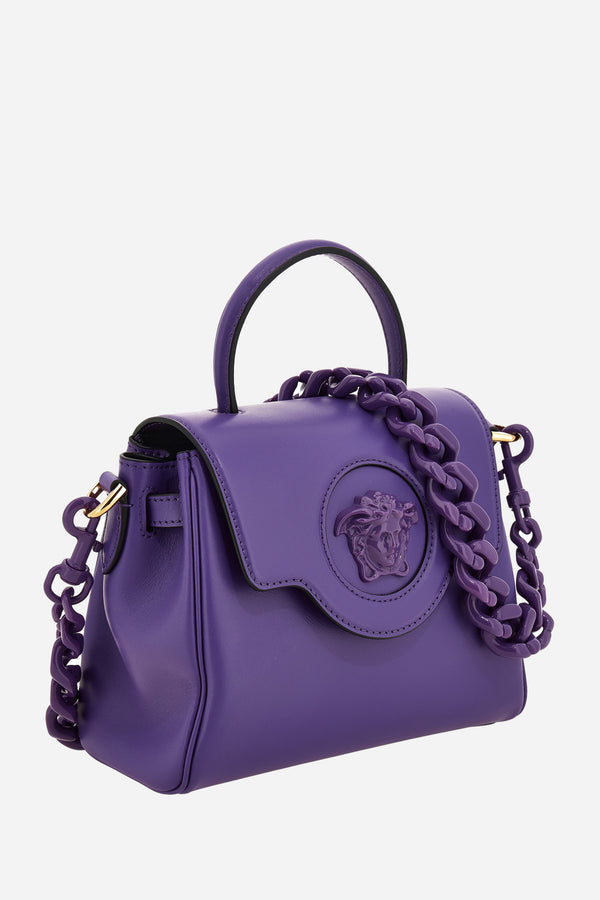 La Medusa Top Handle In Calf Leather