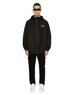 TECHNICAL JERSEY CARGO PANTS WITH DGVIB3 PRINT