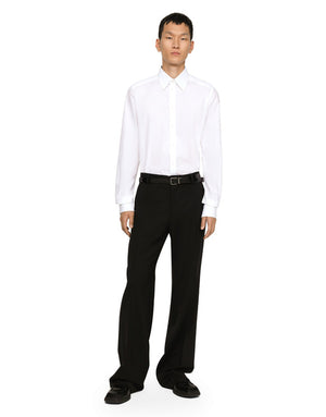 STRIPED COTTON MARTINI-FIT SHIRT