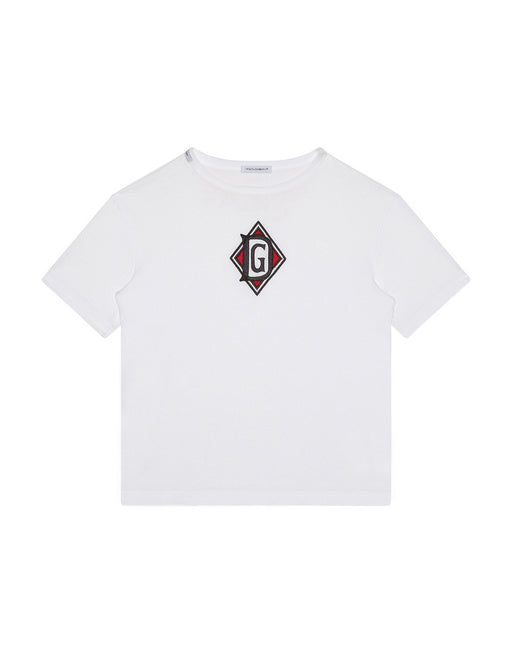 SHORT-SLEEVE T-SHIRT WITH DG DNA PATCH