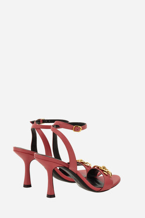 Icon Chain Sandal  In Calf Leather
