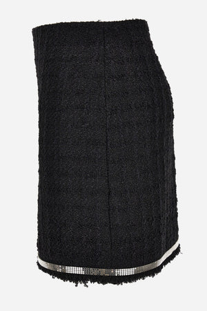 Skirt In Responsible Heritage Textured Tweed Light Weight